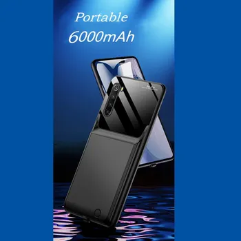 KQJYS 6000mAh Prenosni Polnilec za Baterije velja za Redmi Opomba 8 Power Bank Baterija Polnjenje Kritje za Redmi Opomba 8 Pro Baterije Primeru
