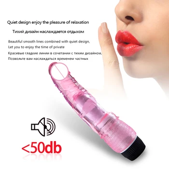 Umetni Penis Realističen Dildo iz Silikona, G spot Jelly Vibrator, Vibrator Stimulator Klitorisa Sex Igrače za Ženske Vibrator za Odrasle