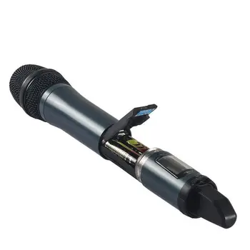 UHF Brezžični Ročni Mikrofon Mic Sistem za DSLR Fotoaparat Video DV Topovi Nikon z 2 Sprejemniki
