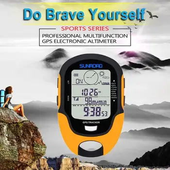 Večnamenski Elektronski GPS Sistem Beidou Višinomer, Kompas z ovalne Pohodništvo Plezanje Oprema za Taborjenje Pribor