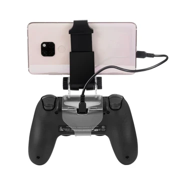 PS4 Brezžični Krmilnik Telefon posnetek Nastavek Držalo, Stojalo, Nosilec za Združljive s PlayStation Pro/Slim Dualshock 4 Palčko