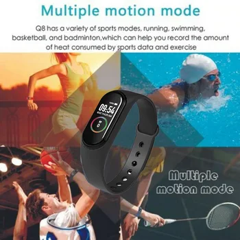 M4 Smart Band Fitnes Tracker Pametna Zapestnica Bluetooth Smarthwatch Srčni Utrip, Krvni Tlak Smartband Spremljanje Zdravstvenega Manžeta