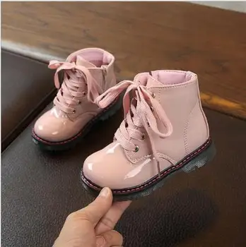Novo Otroci Čevlji Fantje Dekleta Škornji Zimski Klasična Otroci Čevlji Britanski Stil Martin Copati otroci baby čevlji