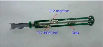 Za T12 lemilo Postaja Ročaj varilni priključek z GX12MM zraka glavo plug