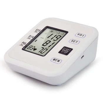 Nadlaket vrsto elektronskih sphygmomanometer automic digitalni nadlaket krvni tlak monitor pralni srčni utrip stopnja pulz meter