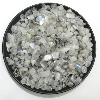 100 g Naravnega Kamna Mineral Kristal Bela Črna Pega Labrador Kremen Gramoz Zdravljenje DIY materiala Domov Dekoracijo Obrti