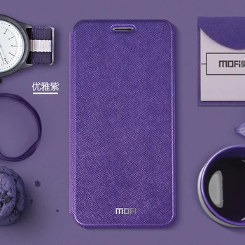 6 Barv, Moda Dekle Flip Smart Cover za Xiaomi Mi8 Mi 8 PU + Mehko Jasno, Gume, Usnja primeru brezplačna dostava Inteligentni spanja