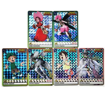 18pcs/set Digimon Avanturo Digitalni Pošast Reprodukcijo Hobi Zbirateljstvo Igre Anime Zbirka Kartic