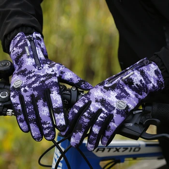 Kyncilor Fahrrad Handschuhe Kolesarske Rokavice Odporne Silikonska Vodotesna Žamet Kolesarske Rokavice Fox Zimske Moške Bycicle Rokavice