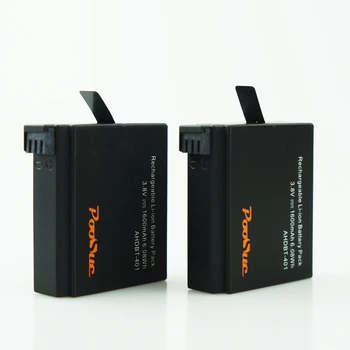 2PCS za Gopro Hero 4 baterije AHDBT-401 AHDBT 401 AHDBT401 1600mAh bateria za GoPro Hero 4 Vp pro Hero4 delovanje fotoaparata