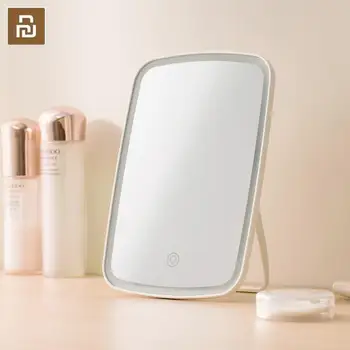 Youpin Inteligentni Prenosni Ličila Ogledalo Namizni Led luči lahka, Zložljiva ogledala Dormitorij za Namizje Nastavljiv