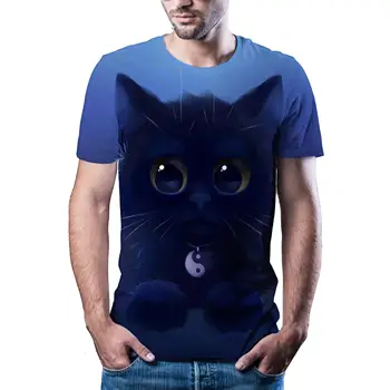 2020 vročih poletnih 3D tiskanje moška T-shirt priložnostne kratek rokav o-vratu moška T-shirt pisane modne tiskanje 3D T-shirt