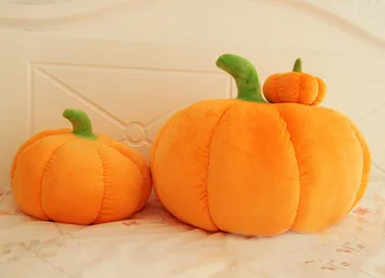 18-60 cm Oranžna Pumkin Polnjene Plišastih Igrač Rastlinskih Halloween Prisotna Darilo Otrok Blazine Blazino Risanka Dobra Kvaliteta, Hitra Dostava