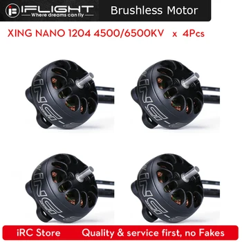 IFlight XING NANO 1204 4500/6500KV Brushless Motor 2-4S lipo Baterije 3-palčni propeler za FPV Dirke Brnenje