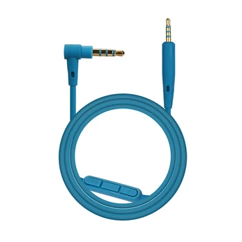 SHELKEE Moški-moški kabel 2,5 mm do 3,5 mm Audio jack Kabel za Bose Tiho Udobje QC25/QC25i Slušalke Z Mikrofon Nadzor Glasnosti