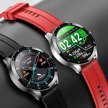 S80 Pametno Gledati Moški Fitnes Tracker Ip68 Vodotesen s Srčnega utripa Spanja Zaslon Multi-sport Smartwatch za Huawei IOS Android