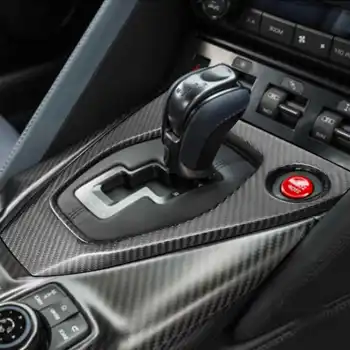 Prestavna Plošča Pokrov Trim Mat Ogljikovih Vlaken Dekoracijo Primerni za Nissan GTR R35 2017-Up RHD