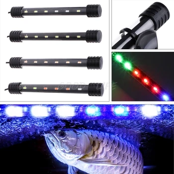 3.5 W Potopne Nepremočljiva Aquarium Fish Tank LED Luči Bar Žarnico, Trak EU Plug Ribe Vodni Pet Lightings Bar