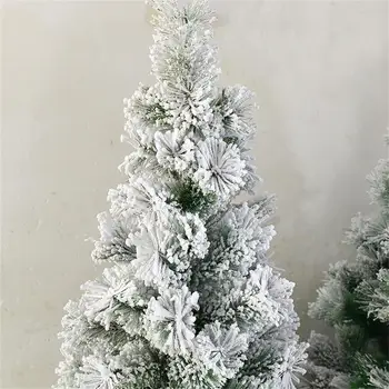 Simulacija Drevo Novo Leto Darilo Pada Sneg Zgrinjati Snežinka Lepe Ročno Izdelane Simulacije Ornament Dekoracijo