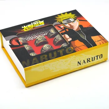 Anime Naruto Obroči Uchiha Madara Hatake Kakashi Pisanje Akcijska Figura, Cosplay Igrače 11PCS/VELIKO