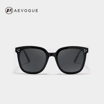AEVOGUE Polarizirana sončna Očala Ženske 2019 Popupar Prozorni Kvadrat Retro sončna Očala Letnik Oculos Unisex UV400 AE0671