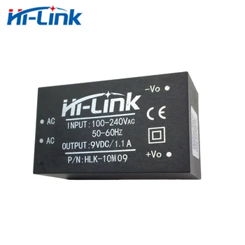 Brezplačna dostava 10pcs/veliko Hi-Link mini 220v 9V 10W AC DC izolacijski preklapljanje buck napajalni modul AC DC pretvornik HLK-10M09