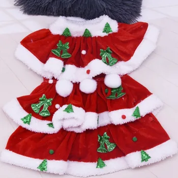 Božič Oblačila za Pse Shirt Obleko Pet Obleko Kostum za Majhne Pse Pomorjansko Mačke Pozimi Obrabe Božič Pižamo Pet Oblačila