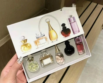 5Pcs/niz Vzorec Parfuma Za Ženske Seksi Dolgotrajno Ženske Parfum Z Lepimi Paket Dišav