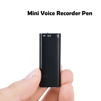 Mini Snemalnik Pero Prenosni 3 v 1, USB Flash Disk, Digital Micro Audio Zvok Dictaphone Mala Skrivnost Naprave za Snemanje zvoka