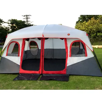 3.2*2.1*1.9 m na Prostem 3-5 oseb beach kampiranje šotor anti/dokaz /dež UV/nepremočljiva 2rooms družino nepremočljiva šotor v S velikosti