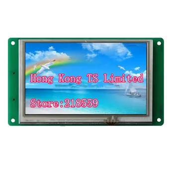 DMT80480C050_02WT 5 palčni serijska vrata zaslon LCD ohmska zaslon na dotik LCD modul DMT80480C050_02W DMT80480C050_02WN