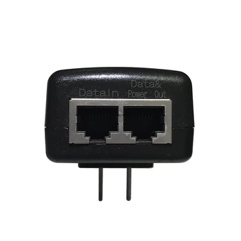 Gigabit 48V 0.5 A PoE Injektor Adapterja Power Over Ethernet pin4/5(+),7/8(-)Združljiv EEE802.3af za UBNT AP 1000Mbps