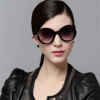 Sončna očala Preboden Ženska sončna Očala Oculos blagovne Znamke Oblikovalec Retro De Sol Feminino UV400 Moda Mačka Oči Ženske Očala Plastike