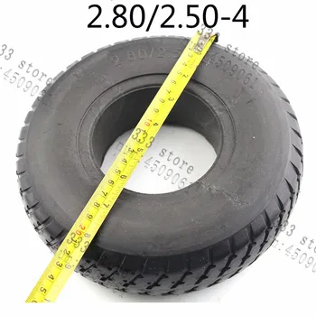 2.80/2.50-4 pnevmatika Trda guma 9 Inch Trdna Pnevmatike za Električni Skuter Voziček Prikolico in Wheelchai rudl / Utility Košarico