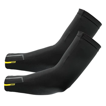 MAVIC Cosmic Leg Ogrevalnike Črno UV Zaščito Ralvpha Kolesarjenje Roko Toplejše Dih lahko Izposoja Teče Dirke MTB Kolo Noge Rokav