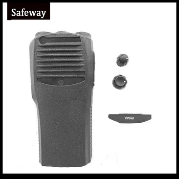 Dvosmerni radijski stanovanj, kritje za motorola CP040 walkie talkie stanovanj primeru pribor brezplačna dostava