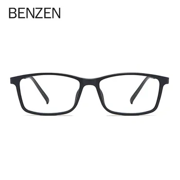 BENZEN Optičnih Očal Okvir Moških Ultralahkih Plastičnih Titana Kratkovidnost Eye Glasses TR 90 Moški Recept za Očala 5269B