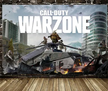 Call of Duty: Warzone Igra Plakat Anime platno Dekorativno Slikarstvo Stenske Nalepke Doma Dekoracijo sten umetniško platno