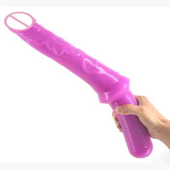 FAAK Dvojno rabo dolgo vibrator big analni čep seks odraslih izdelkov meč dvojni dildo ogromen penis erotične igrače za ženske sex shop