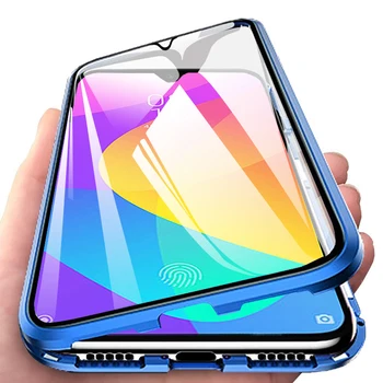 Magnetni Adsorpcije Flip Primeru Telefon Za Xiaomi MI A3 10 Pro 9 Lite 9 Svetlobe, Mi10 360 Hrbtni Pokrovček na Xiomi Redmi Opomba 9 9 8T 8 Pro