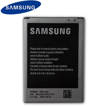 SAMSUNG Originalne Nadomestne Baterije B500BE Za Samsung GALAXY S4 Mini I9190 I9192 I9195 I9198 Pristno Baterijo Telefona 1900mAh