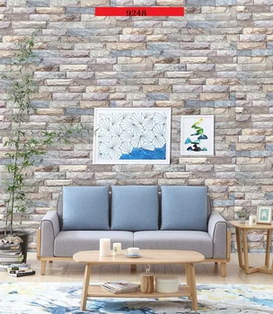 3D opeke 10m ozadje nepremočljiva samolepilne PVC stenske nalepke, de papel parede za steno papirjev dekor