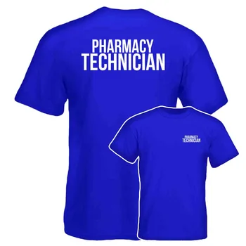 Farmacevtski Tehnik T-Shirt, Medicinskih, Zdravstvenih Delo Obrabe 2019 Najnovejši Moški Modni printed Majica s kratkimi rokavi Moški Bombaž 3D Majice