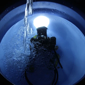5000 lumnov Podvodno LED Potapljanje žarometi Ribolov svetilka XML L2 Led Potapljaška Svetilka 18650 nepremočljiva Spredaj, razsvetljava žaromet