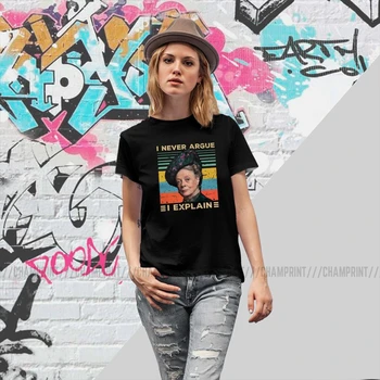 Ženske Violet Crawley Nikoli ne Trdijo, sem Razložiti, Vintage T-shirt Downton Abbey T Shirt Grunge Rock Tees Vrh 2019 Ženska Oblačila