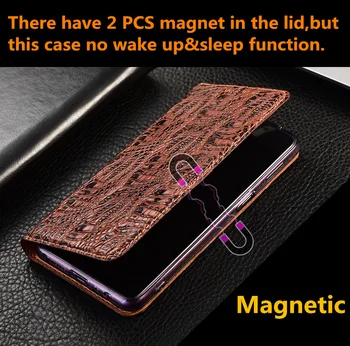 Ročno Luksuzni Fundas Pravega Usnja Magnetni Flip Primeru Za Huawei P30 Pro/Huawei P30 Lite/Huawei P30 Slim Hrbtni Pokrovček coque