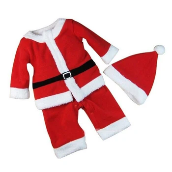 Mah, Fantje Dekleta Rdeče Božiček Kostum Božično zabavo, Darilo Cosplay Oblačila Klobuk Set za Otroke Otrok oblečen ki gre gor Obleka