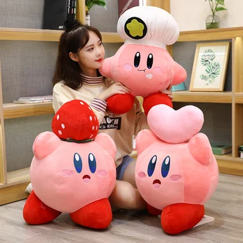 Vroče Igre Kirby Star Plišastih Igrač Polnjene Mehko Risank Anime Blazino Plushie Slika Igrače za Otroke, Otroci Božično Darilo