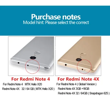 Thouport Retro Usnjena torbica Za Xiaomi Redmi Opomba 4X Navpično Flip Primerih Za Redmi Opomba 4 Pokrov Note4 Globalni Primeru Silikonski Lupini