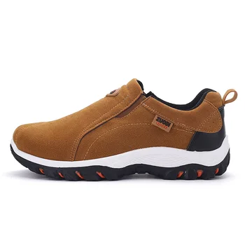 New Visoke Kakovosti blagovne Znamke Moški Čevlji Pravega usnja Loafers Priložnostne Čevlji Dihanje Pomladi, Jeseni na Prostem Ne Zdrsne Oxford Shoes806